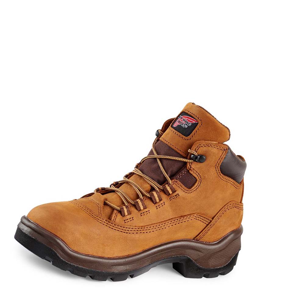 Red Wing FlexBond 5-inch Safety Toe Women's Waterproof Boots Brown | ZA 158AHK